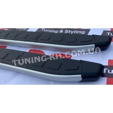 Боковые пороги на FIAT DOBLO 2000-2004 (Fullmond)