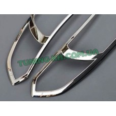 Хром накладки передних фар на FORD ECOSPORT 2012+