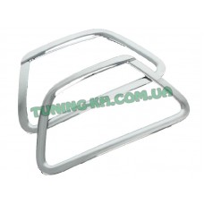 Хром накладки на противотуманные фары на FORD ECOSPORT 2012+