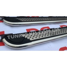 Боковые пороги на FIAT DOBLO 2000-2004 (Maydos V2)