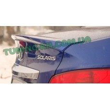 Спойлер сабля на HYUNDAI ACCENT 4 (SOLARIS) 2010-2017