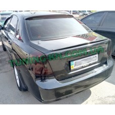 Спойлер сабля на CHEVROLET LACETTI Sd 2004-2013 (узкий)