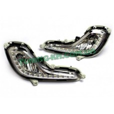 Дневные ходовые огни (LED ДХО) на HYUNDAI ACCENT 4 (SOLARIS) 2010-2014