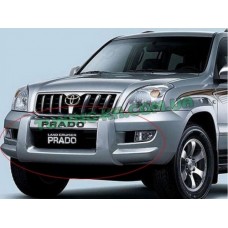 Накладка на бампер передняя на TOYOTA LC PRADO 120 2002-2009