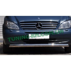 Защита переднего бампера ус на MERCEDES-BENZ VITO (VIANO) W639 2003-2010 (F3-05)