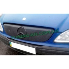 Зимняя накладка на решетку радиатора верхняя матовая на MERCEDES-BENZ VITO (VIANO) W639 2003-2010